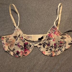 UO Out From Under floral bralette